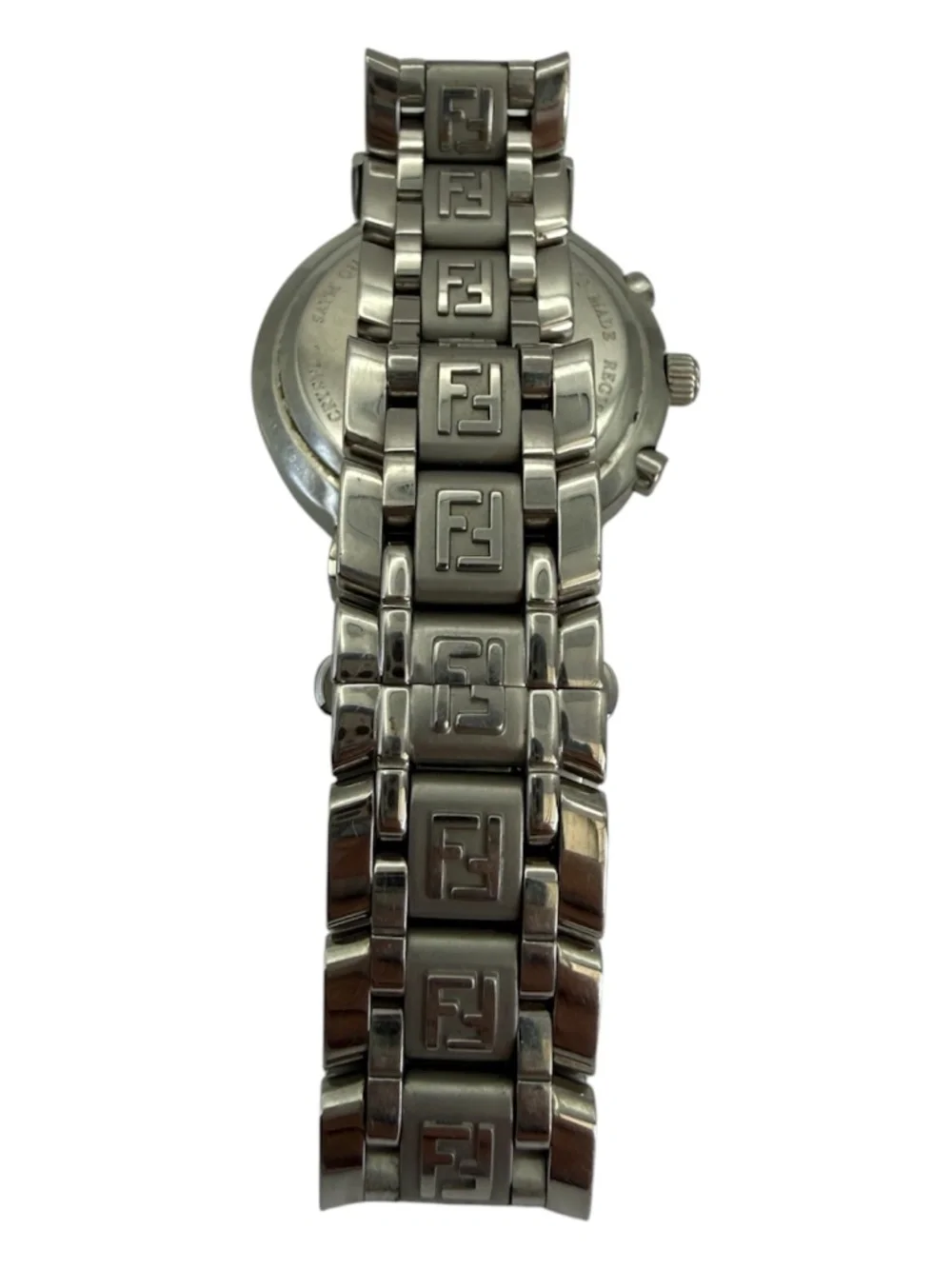 VINTAGE Fendi Orologi 4500L Zucca Chronograph Watch - Fresh Battery